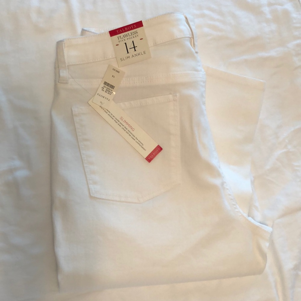 Talbots❗️NEW❗️flawless five-pocket slim ankle jean